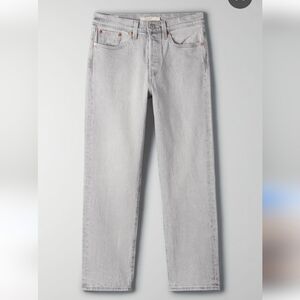 LEVI’S I US 24 Wedgie 24 Denim Jean I light grey
